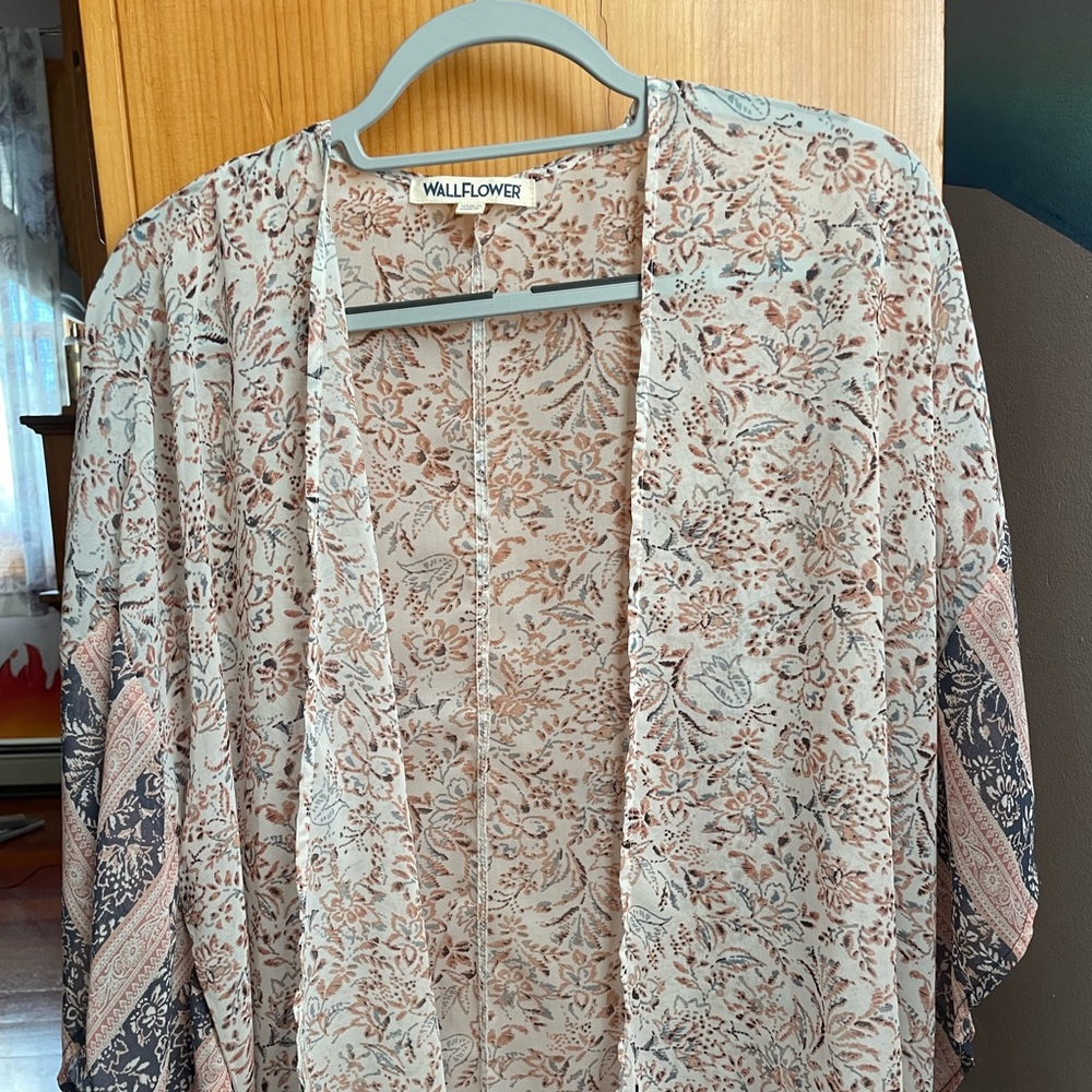 Light colorful cardigan